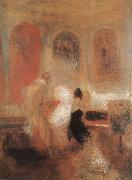Joseph Mallord William Turner Concert oil painting on canvas